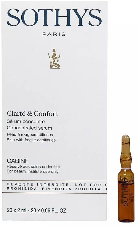 Brightening Ampoule Serum - Sothys Clarte&Confort Concentrated Serum — photo N1