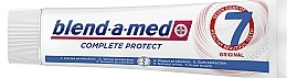 Fragrances, Perfumes, Cosmetics Toothpaste - Blend-a-med 7 Protection Complete Original