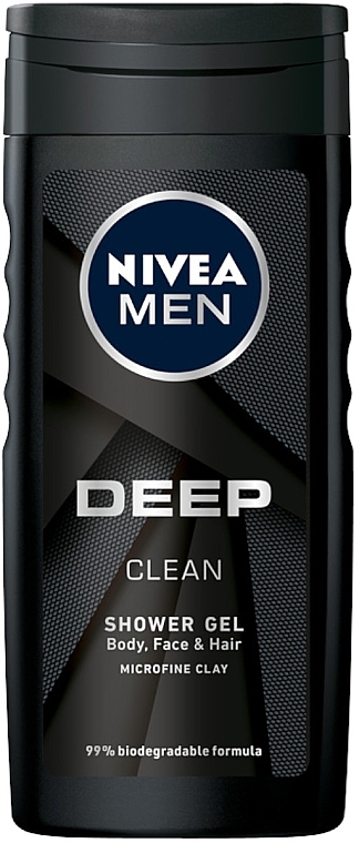 Beauty Set - NIVEA MEN Deep Care (deo/50ml + cr/75ml + sh/gel/250ml + ash/lot/100ml) — photo N6