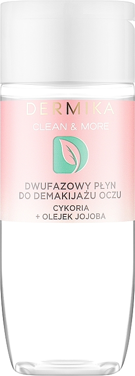 Chicory + Jojoba Oil Bi-Phase Eye Makeup Remover - Dermika Clean & More — photo N5