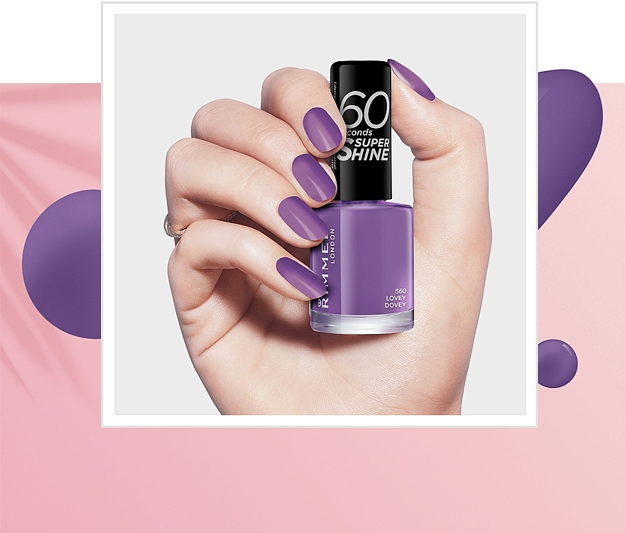 Nail Polish - Rimmel 60 Seconds Super Shine — photo N6