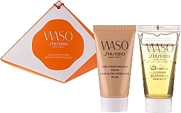 Fragrances, Perfumes, Cosmetics Set - Shiseido Waso Mini Gift Kit (f/cr/30ml + cleanser/30ml)