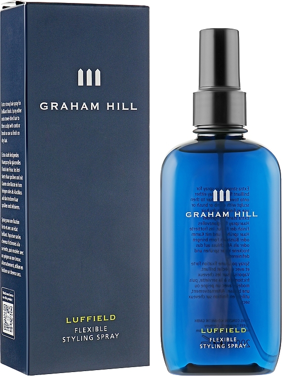 Super Strong Hold Hair Spray - Graham Hill Luffield Flexible Styling Spray — photo N1