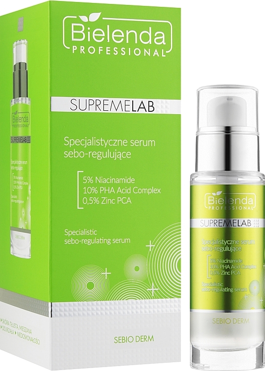 Regulating Serum - Bielenda Professional Supremelab Sebio Derm Serum — photo N2