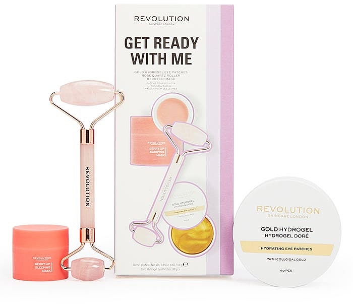 Set - Revolution Skincare Get Ready With Me Pack (roller/1pcs + patch/60pcs + mask/10g) — photo N6