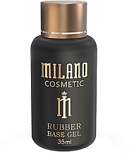 Fragrances, Perfumes, Cosmetics Rubber Base Coat - Milano Rubber Base Gel