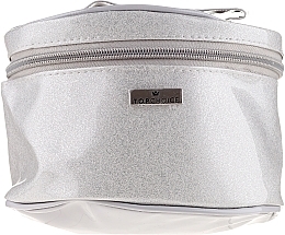 Fragrances, Perfumes, Cosmetics Women Makeup Bag "Glitter", 97928, grey - Top Choice