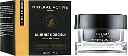 Nourishing Night Cream - Satara Mineral Active Nourishing Night Cream — photo N1