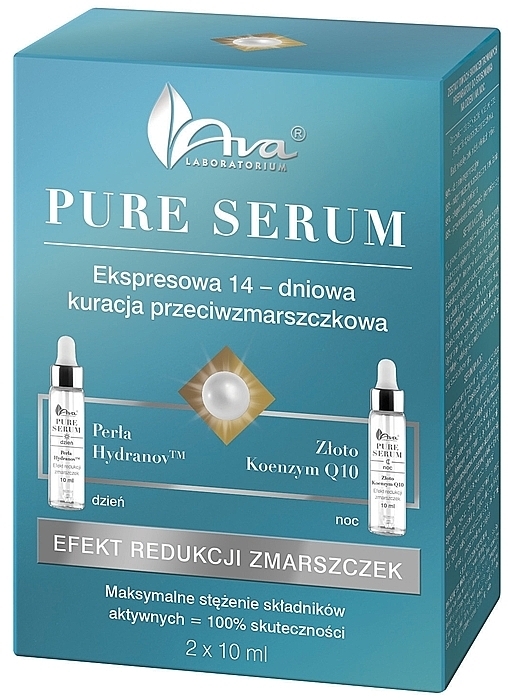 Face Serum "Anti-Wrinkle Therapy" - Ava Laboratorium Pure Serum — photo N1