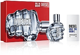 Fragrances, Perfumes, Cosmetics Diesel Only The Brave - Set (edt/35ml + deo/75g)