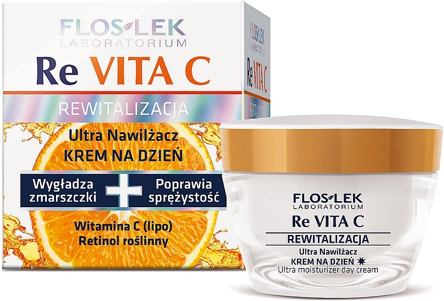Face Cream - Floslek Revita C Face Cream 40+ — photo N1