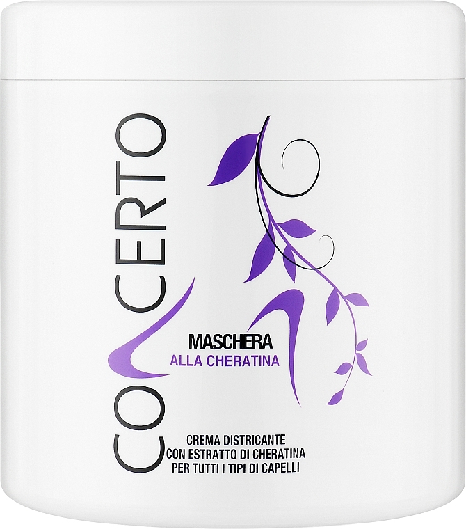 Repairing Keratin Mask - Punti Di Vista Concerto Alla Cheratina Hair Mask — photo N1