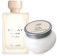 Fragrances, Perfumes, Cosmetics Oriflame Eclat Femme Weekend - Set (edt/50ml + cr/250ml)