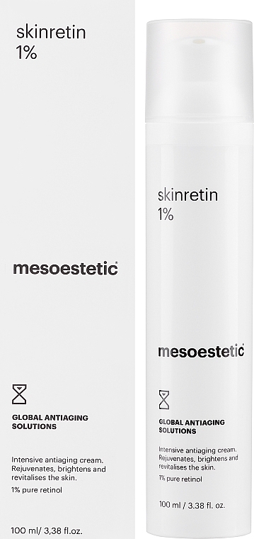 Cream with 1% Pure Retinol - Mesoestetic Skinretin 1% Intensive Antiaging Cream — photo N1