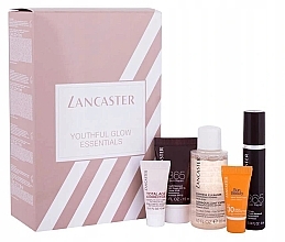 Fragrances, Perfumes, Cosmetics Set - Lancaster Youthful Glow Essentials (f/ser/10ml + f/cr/15ml + f/oil/3ml + f/cr/3ml + f/clean/30ml)