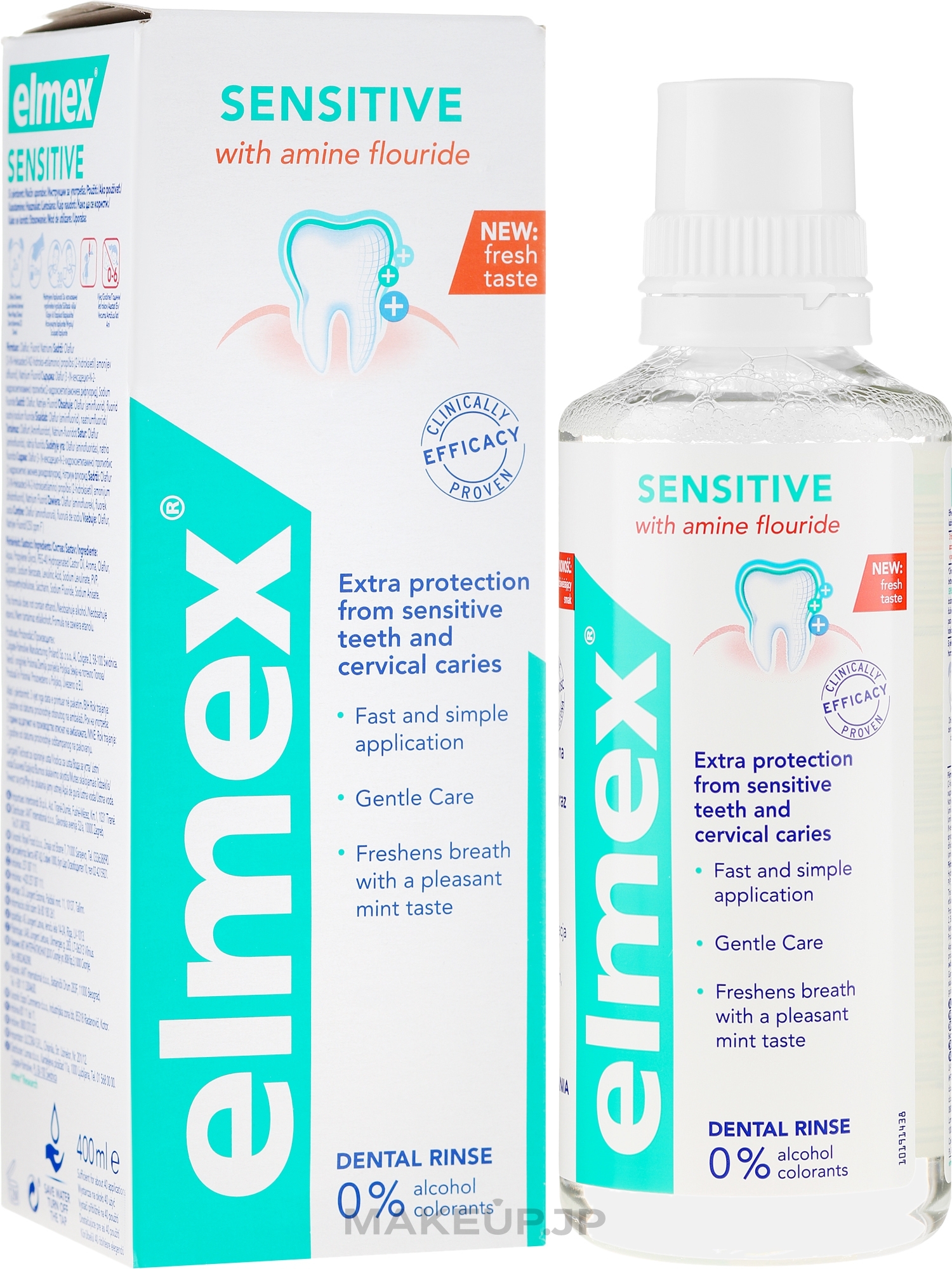 Mouthwash - Elmex Sensitive Plus Water — photo 400 ml