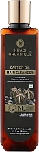 Natural Ayurvedic Shampoo 'Castor Oil' - Khadi Natural Castor Oil Hair Cleanser — photo N1