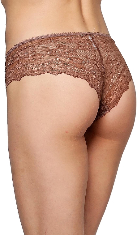 Classic Poyasnaya Brief Panties, nutmeg - Fleri — photo N2