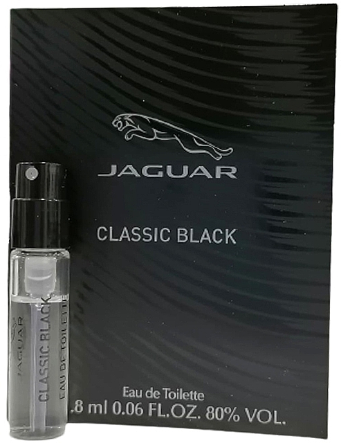 GIFT! Jaguar Classic Black - Eau de Toilette (sample) — photo N1