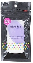 Silicone Sponge, purple - Rolling Hills Silicone Makeup Sponge Purple — photo N1