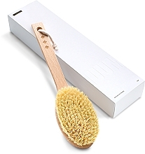 Dry Massage Body Brush with Handle, #5 - Hhuumm Premium — photo N1