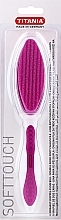 Fragrances, Perfumes, Cosmetics Double-Sided Foot Callus File, pumice, fuchsia - Titania