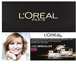 Fragrances, Perfumes, Cosmetics Set - L'Oreal Paris Age Specialist 55+ (cr/50ml + cr/50ml)