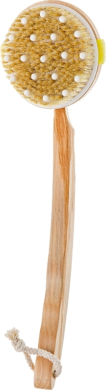 Massage Body Brush with Wooden Handle, 7993 - SPL — photo N3