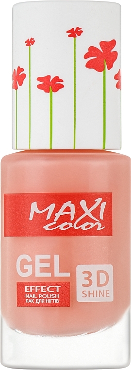 Gel Effect Nail Polish - Maxi Color Gel Effect Hot Summer — photo N1