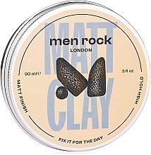 Strong Hold Matte Hair Clay - Men Rock Matt Clay High Hold Matt Finish — photo N11