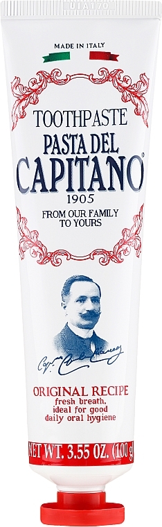 Toothpaste "Original" - Pasta Del Capitano Original Recipe Toothpaste — photo N2