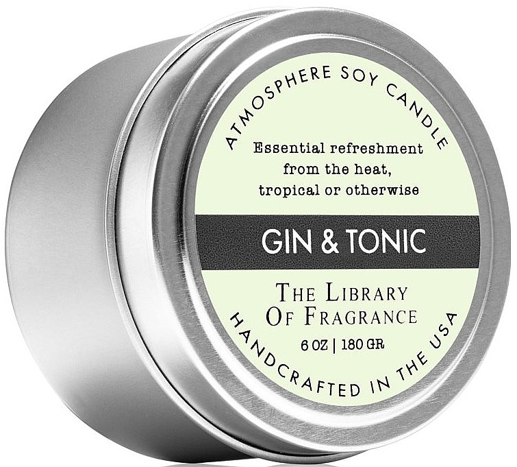 Demeter Fragrance Gin&Tonic Atmosphere Soy Candle - Scented Candle — photo N1