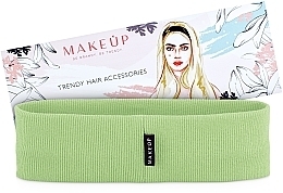 Fragrances, Perfumes, Cosmetics Headband, light green "Be Beauty" - MAKEUP