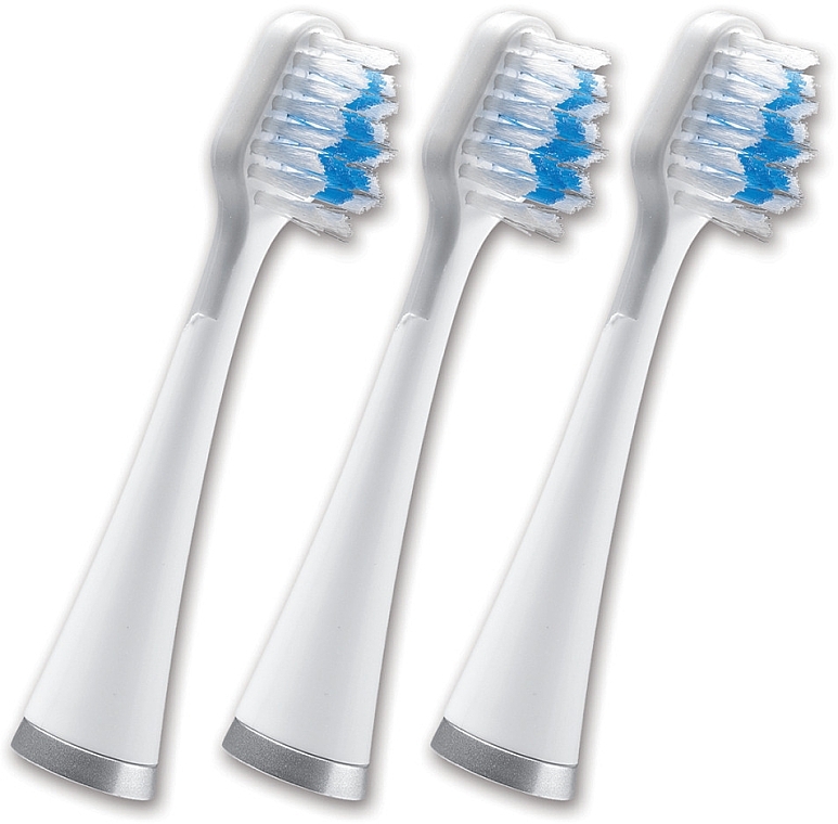 Toothbrush Head, 3 pcs - Waterpik Triple Sonic Complete Care Toothbrush — photo N3