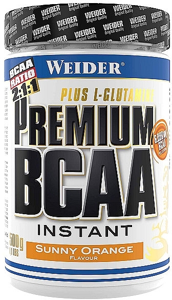 BCAA Amino Acid "Orange" - Weider Premium BCAA Sunny Orange — photo N6