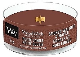 Fragrances, Perfumes, Cosmetics Scented Candle - WoodWick Smoked Walnut & Maple