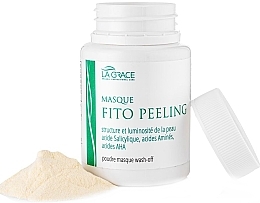 Facial Powder Mask with Salicylic Acid & Amino Acids "Phyto Peeling" - La Grace Fito Peeling Poudre Masque Wash-Off — photo N13