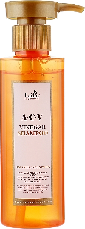 Deep Cleansing Shampoo with Apple Vinegar - La'dor ACV Vinegar Shampoo — photo N1