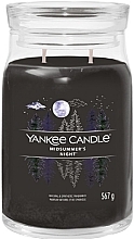 Scented Candle in Jar 'Midsummer's Night', 2 wicks - Yankee Candle Singnature — photo N6