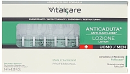 Anti Hair Loss Ampoules for Men - Vitalcare Professional Made In Swiss Men's Anti-Hair Loss Ampoules — photo N2