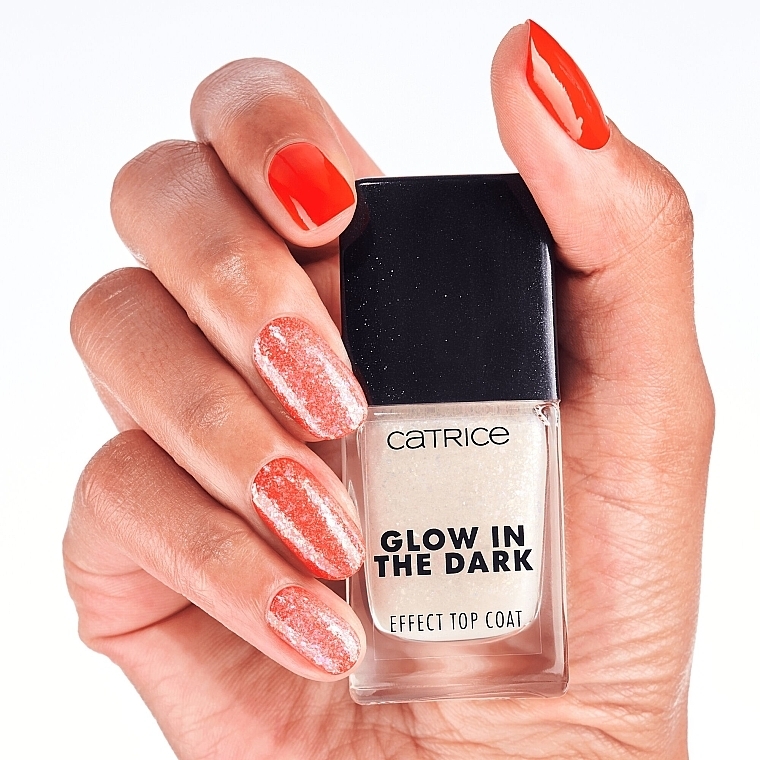 Top Coat - Catrice Glow In The Dark Effect Top Coat — photo N6