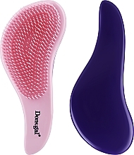 Fragrances, Perfumes, Cosmetics Hair Brush 1218, pink-blue - Donegal TT-hair