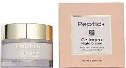 Fragrances, Perfumes, Cosmetics Collagen and Retinol Night Cream - Peptid+ Collagen & Retinol Night Cream