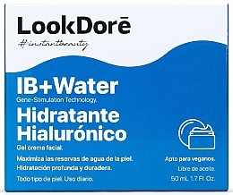 Intensive Moisturizing Gel Cream - LookDore IB+Water Refreshing Moisturizing Gel Cream — photo N2