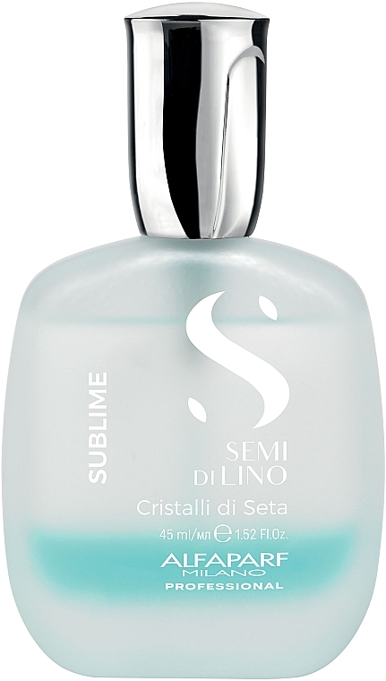 Bi-Phase Smoothing Hair Serum - Alfaparf Semi Di Lino Sublime Cristalli di Seta — photo N1