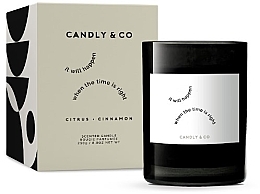 Scented Candle - Candly & Co No.3 Candle It Will Happen When The Time Is Right — photo N1