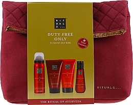 Fragrances, Perfumes, Cosmetics Set - Rituals The Ritual of Ayurveda Trevel (shmp/70ml + dry/oil/50ml + sh/gel/50ml + b/cr/70ml)