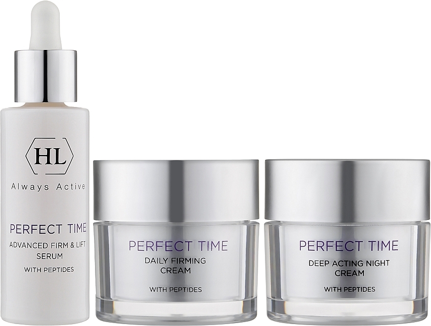 Set - Holy Land Cosmetics Perfect Time Kit (ser/30ml + cr/50ml + cr/50ml) — photo N3