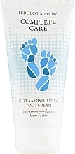 Fragrances, Perfumes, Cosmetics Ultra-Moisturizing Foot Cream - Federico Mahora Complete Care Ultra Moisturizing Foot Cream