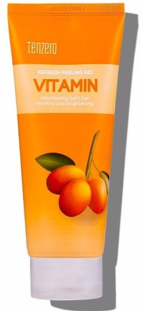 Refreshing Vitamin Peeling Face Gel - Tenzero Refresh Peeling Gel Vitamin — photo N1